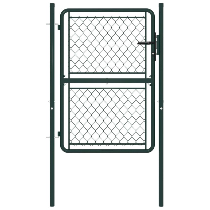 Portillon Acier 100 x 150 cm Vert 