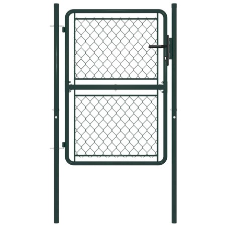 Portillon Acier 100 x 150 cm Vert 