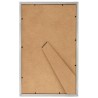 Collage de cadres photo 3 pcs de table Argenté 10x15 cm MDF 