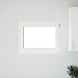 Fenêtre de sous-sol« RISOR » 80 x 70 cm oscillo-battante DIN droite anthracite 