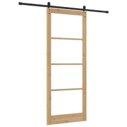 Porte Coulissante avec Kit de Quincaillerie 'ORKDAL'93x232 cm 