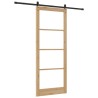 Porte Coulissante avec Kit de Quincaillerie 'ORKDAL'93x232 cm 