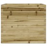 Jardinière 80x80x72 cm bois de pin imprégné 