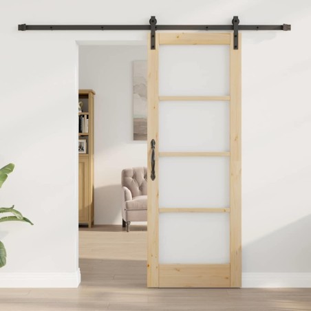 Porte Coulissante avec Kit de Quincaillerie 'ORKDAL'73,5x198,5 cm 
