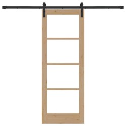 Porte Coulissante avec Kit de Quincaillerie 'ORKDAL'73,5x198,5 cm 