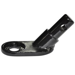 Attelage de remorque pour vélo 2 pcs Fer 
