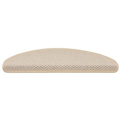 Tapis d'escalier autocollants 30 pcs 65x21x4 cm berbère 