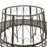 Banc circulaire de jardin 160 cm Acier 