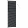 Store de Fenêtre avec des rideaux Autre Noir 80 x 130 cm Aluminium 