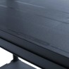 Étagère de rangement Noir 500 kg 90x60x180 cm Plastique 