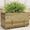 Jardinière 90x40x49,5 cm bois de pin imprégné 