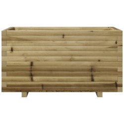 Jardinière 90x40x49,5 cm bois de pin imprégné 