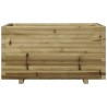 Jardinière 90x40x49,5 cm bois de pin imprégné 
