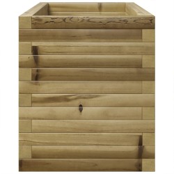 Jardinière 90x40x49,5 cm bois de pin imprégné 