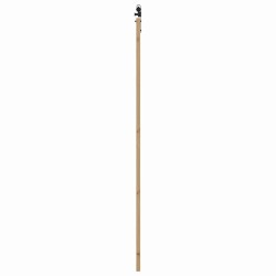 Porte coulissante avec set quincaillerie 83x232 cm Bois massif en pin 