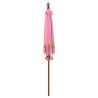 Parasol Autre Rose x 260 cm Coton et bois massif 