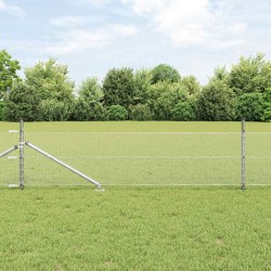Clôture hexagonale 0.8x25 m Acier galvanisé 