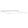 Auvent Manuel Rétractable Beige de 350x250 cm 
