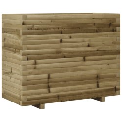 Jardinière 90x40x72 cm bois de pin imprégné 