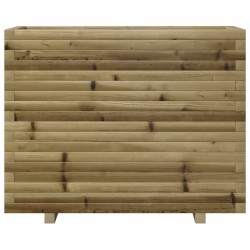 Jardinière 90x40x72 cm bois de pin imprégné 