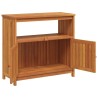 Table console de jardin 80x35x75 cm bois massif d'acacia 