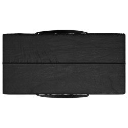 Sac de rangement pour coussins de jardin noir 150x75x75 cm PE 