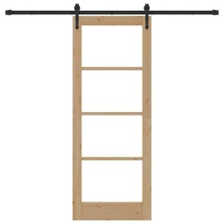 Porte coulissante avec kit quincaillerie 'ORKDAL'78x202 cm 
