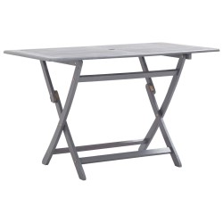 Table de jardin pliable 120x70x75 cm Bois d'acacia massif 