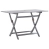 Table de jardin pliable 120x70x75 cm Bois d'acacia massif 