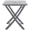 Table de jardin pliable 120x70x75 cm Bois d'acacia massif 
