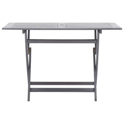 Table de jardin pliable 120x70x75 cm Bois d'acacia massif 