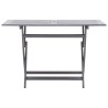 Table de jardin pliable 120x70x75 cm Bois d'acacia massif 
