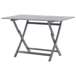 Table de jardin pliable 120x70x75 cm Bois d'acacia massif 