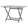 Table de jardin pliable 120x70x75 cm Bois d'acacia massif 