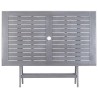 Table de jardin pliable 120x70x75 cm Bois d'acacia massif 