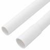 Goulottes de câble avec pinces Ø16 mm 10 m PVC 
