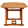 Table de jardin 200x100x75 cm Bois d'acacia massif 
