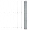 Piquets de Clôture 22 pcs U-Channel 150 cm Acier Galvanisé 