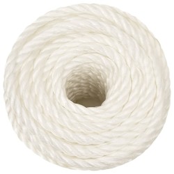 Corde de travail Blanc 24 mm 100 m polypropylène 