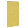 Stores et Occultants avec des rideaux Jaune 80 x 160 cm Bambou 