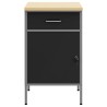 Armoire de Travail Noir 50x55x84 cm Acier 