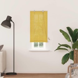 Stores et Occultants avec des rideaux Jaune 60 x 220 cm Bambou 
