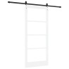 Porte Coulissante avec Ensemble de Quincaillerie ORKDAL Blanche 93x211 cm 