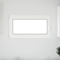 Fenêtre de sous-sol« RISOR » 110 x 50 cm oscillo-battante DIN gauche anthracite 