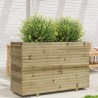 Jardinière 110x40x72,5 cm bois de pin imprégné 