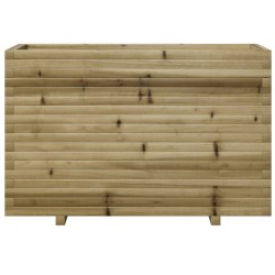 Jardinière 110x40x72,5 cm bois de pin imprégné 