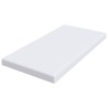 Coussins de Matelas Blanc 100 x 200 cm 
