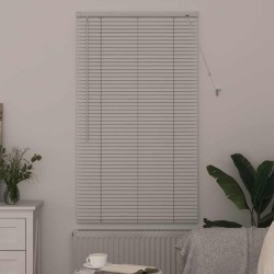 Store de Fenêtre avec des rideaux Autre Blanc 80 x 130 cm Aluminium 