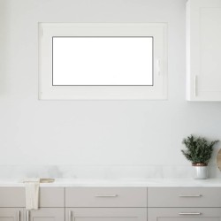 Fenêtre de sous-sol« RISOR » 100 x 70 cm oscillo-battante DIN gauche blanche 