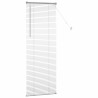 Store de Fenêtre avec des rideaux Argenté 80 x 130 cm Aluminium 